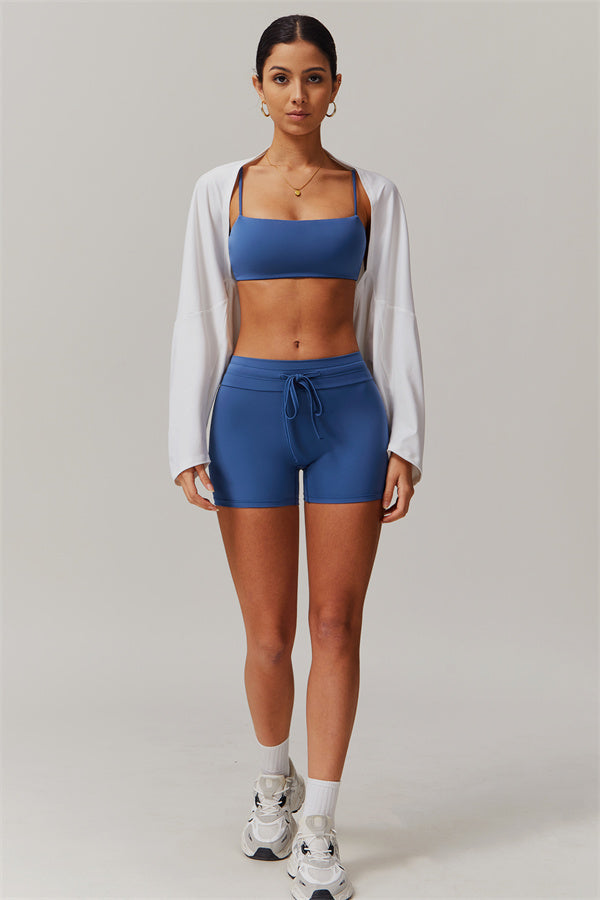 Asymmetrical Off-Shoulder Cropped Pullover