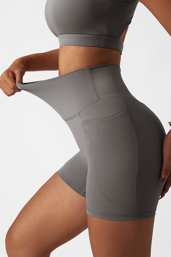 Peachy Fit High-Rise Shorts