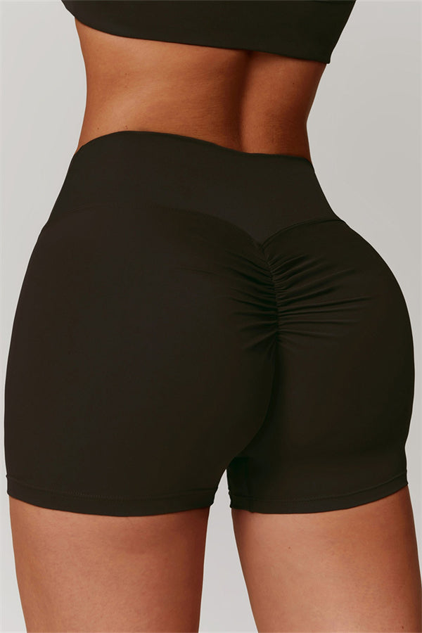 Sculpting High-Waist Active Shorts
