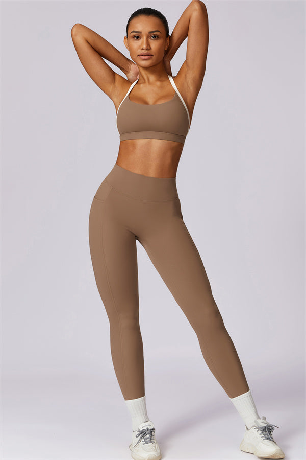 Ruched Back Pocket Leggings
