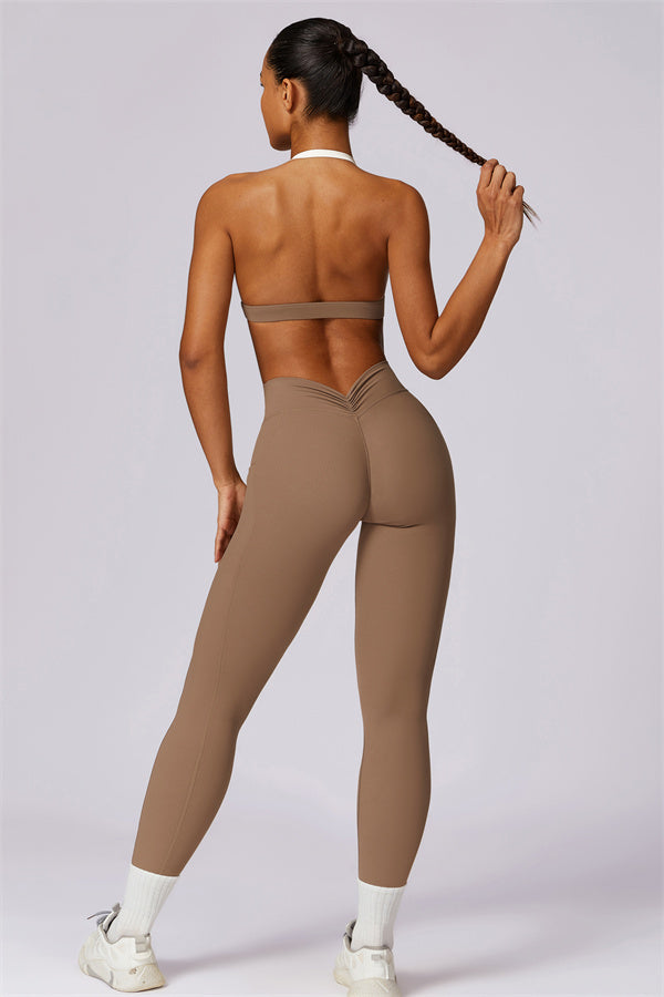 Ruched Back Pocket Leggings