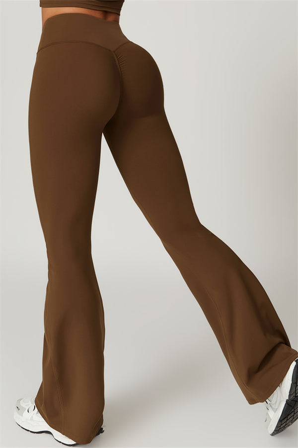 Flared High-Waist Sculpting Leggings