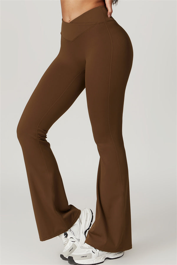 Flared High-Waist Sculpting Leggings