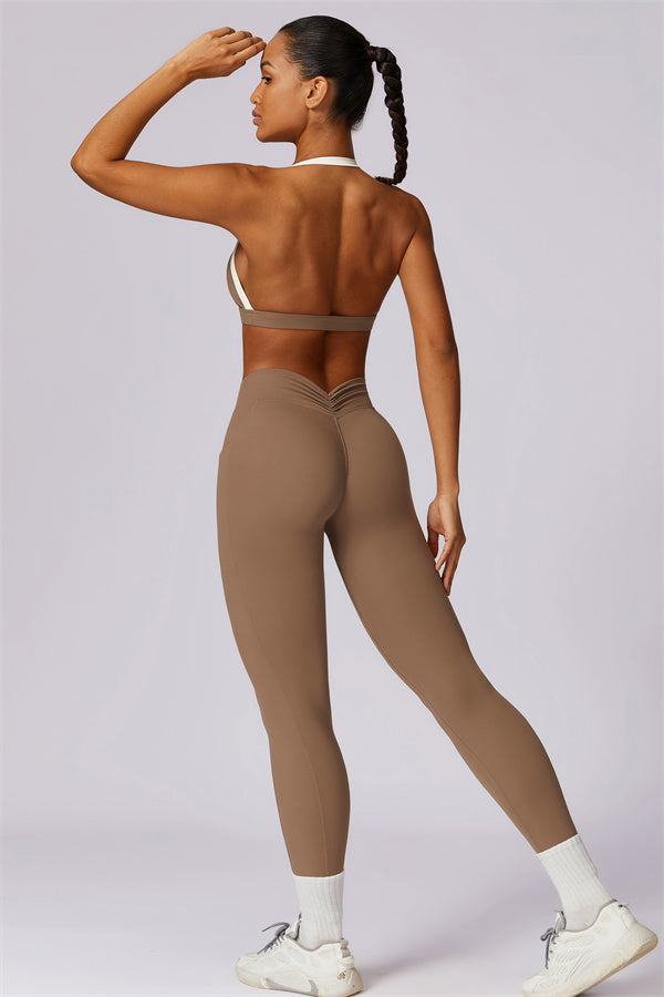 Ruched Back Pocket Leggings