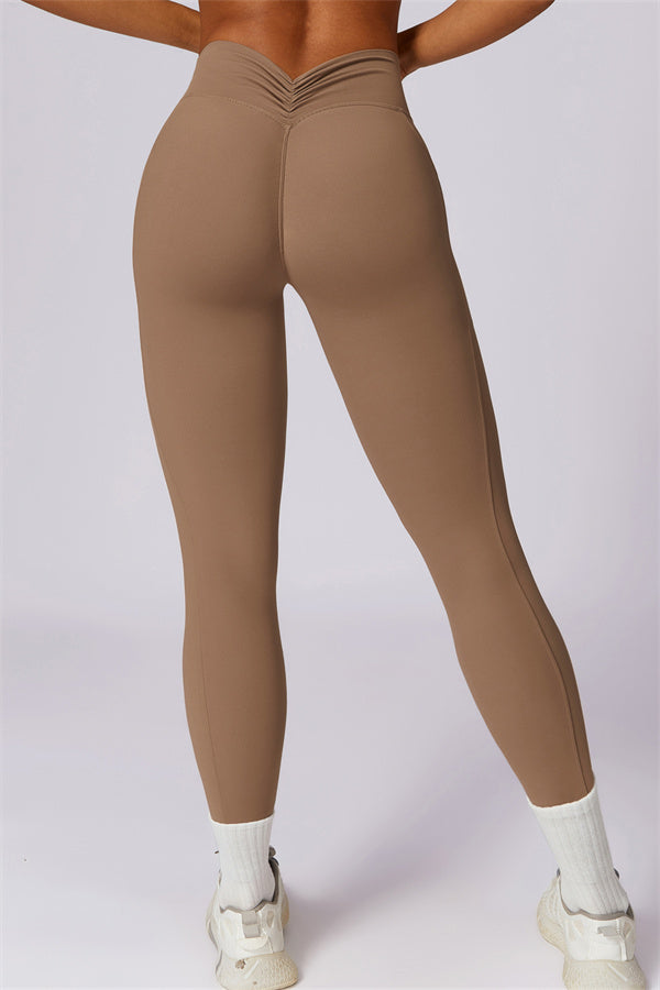 Ruched Back Pocket Leggings