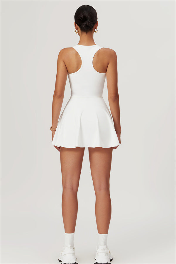 Sculpted A-Line Tennis Dress