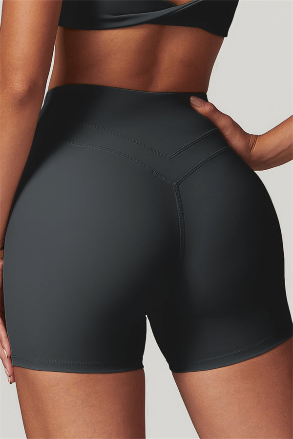High-Waisted Contour Performance Shorts