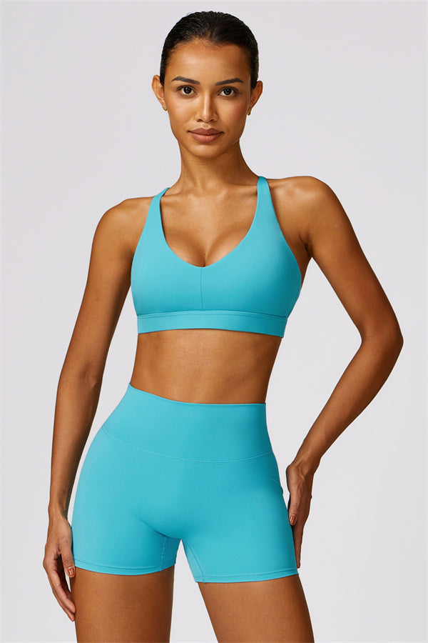Sculpting High-Waist Active Shorts