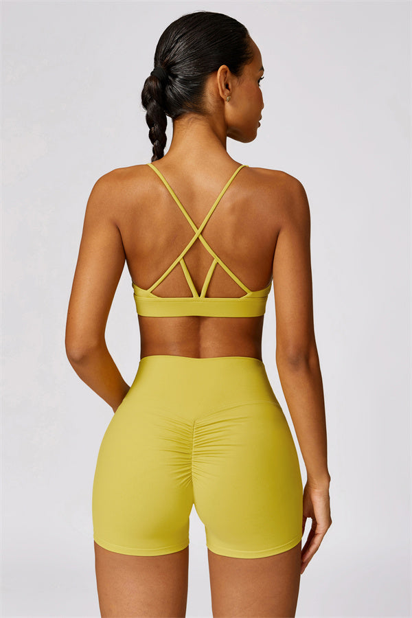 Sculpting High-Waist Active Shorts