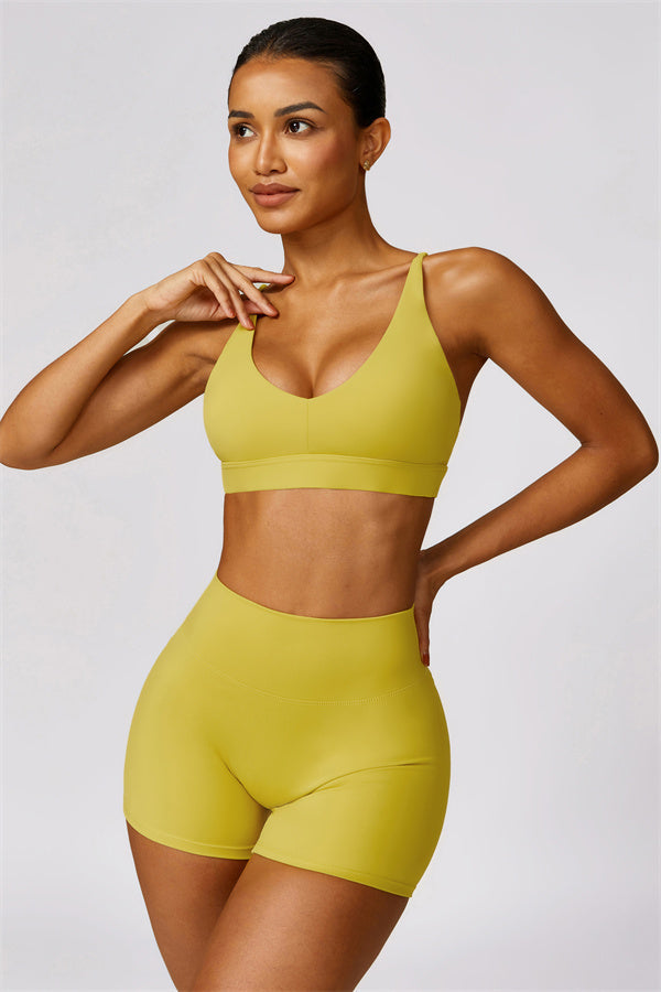 Sculpting High-Waist Active Shorts