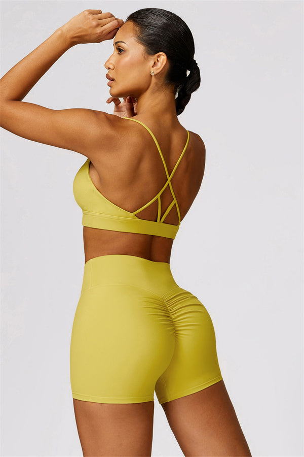 Sculpting High-Waist Active Shorts