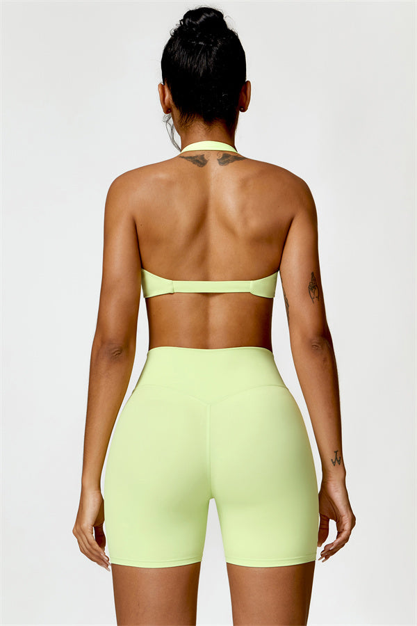 High-Waisted Sculpting Active Shorts