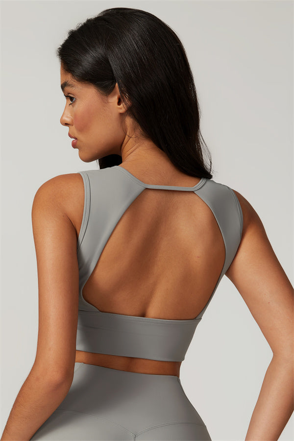 Motion Sculpt Open-Back Sports Bra