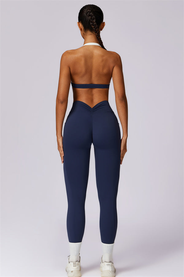 Ruched Back Pocket Leggings