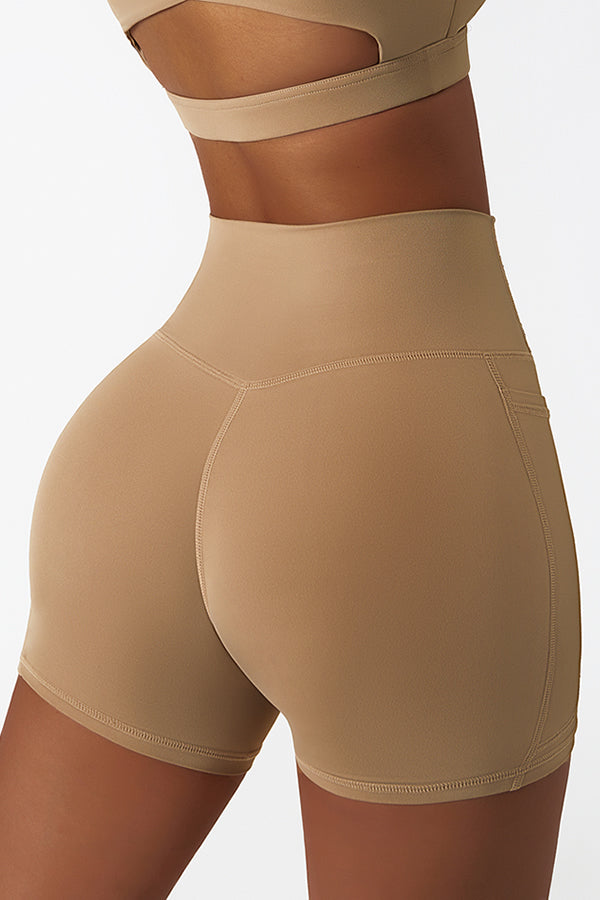 Peachy Fit High-Rise Shorts