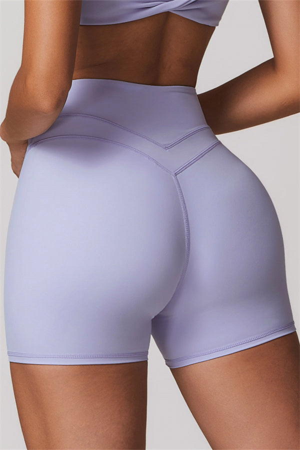 High-Waisted Contour Performance Shorts