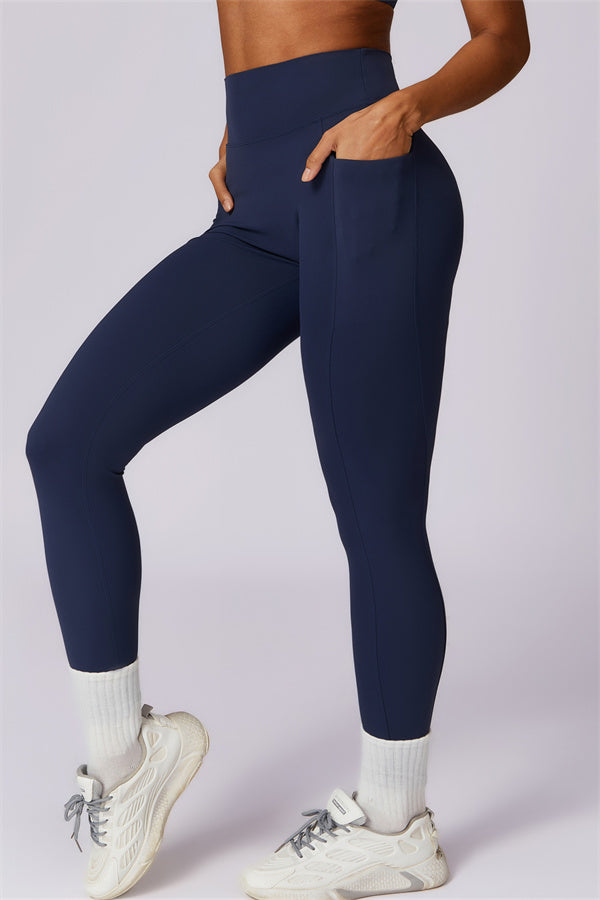 Ruched Back Pocket Leggings