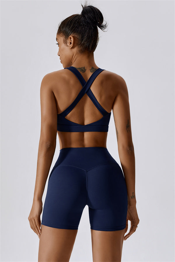SculptFit Seamless Bra & Shorts Set