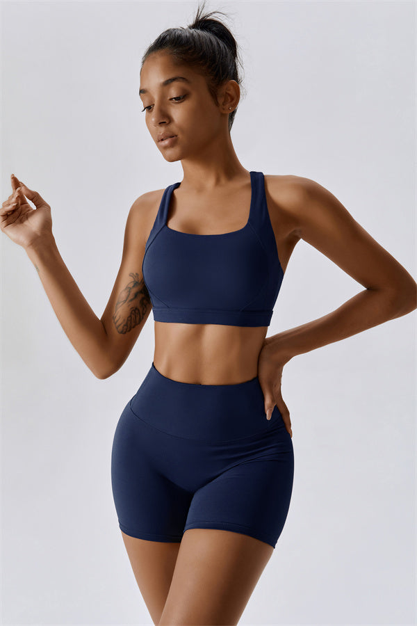 SculptFit Seamless Bra & Shorts Set