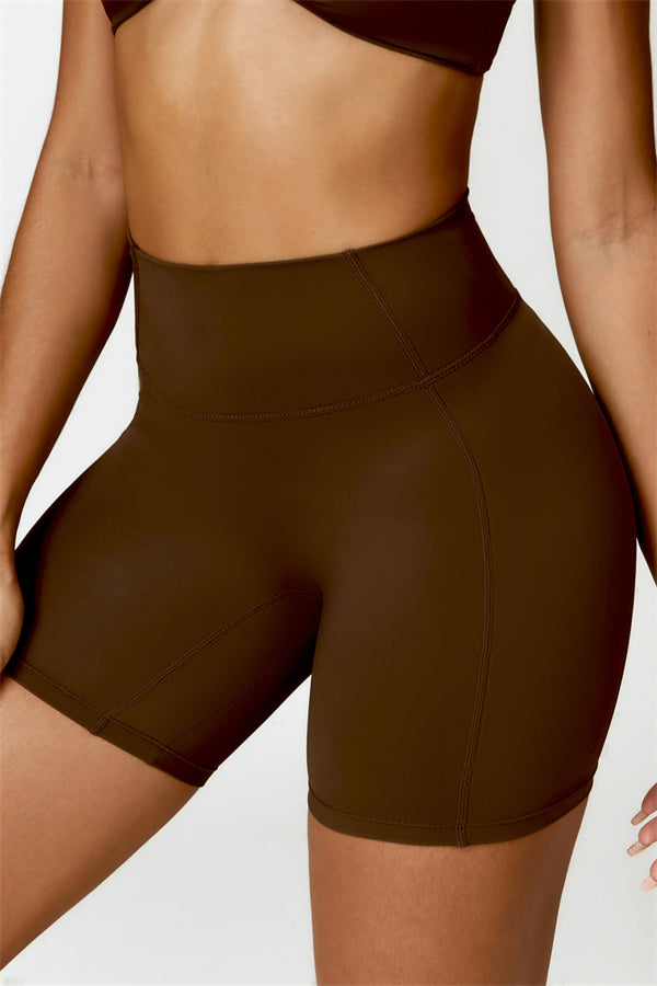 High-Waisted Sculpting Active Shorts