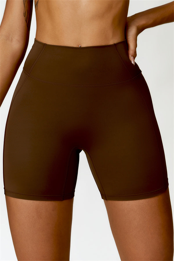 High-Waisted Sculpting Active Shorts