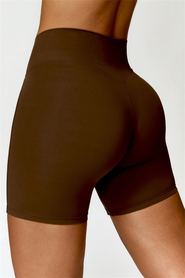 High-Waisted Sculpting Active Shorts
