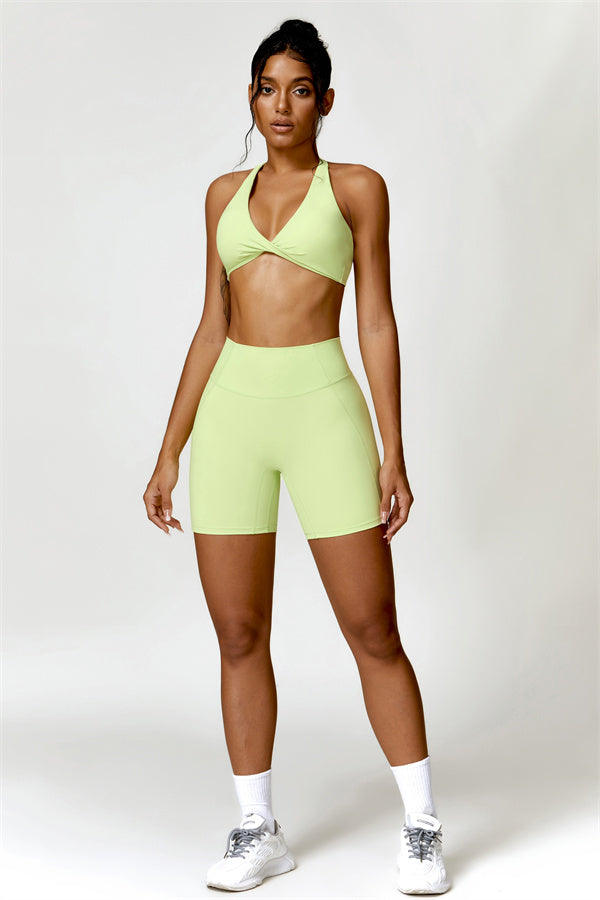 High-Waisted Sculpting Active Shorts