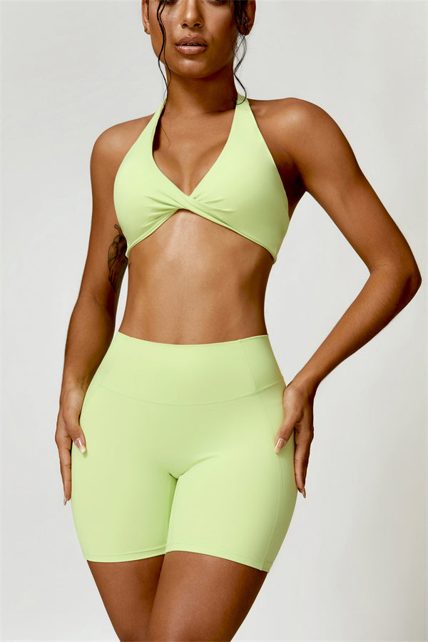 High-Waisted Sculpting Active Shorts