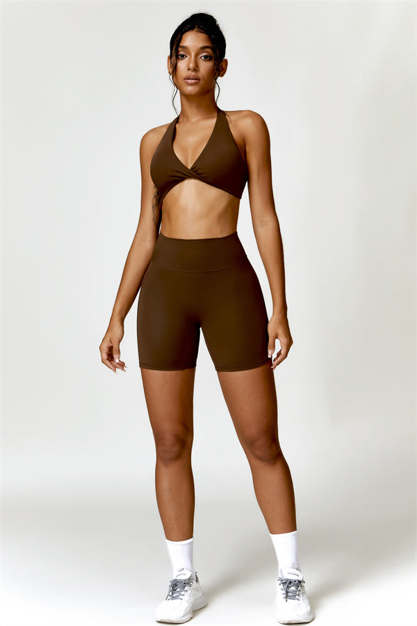 High-Waisted Sculpting Active Shorts