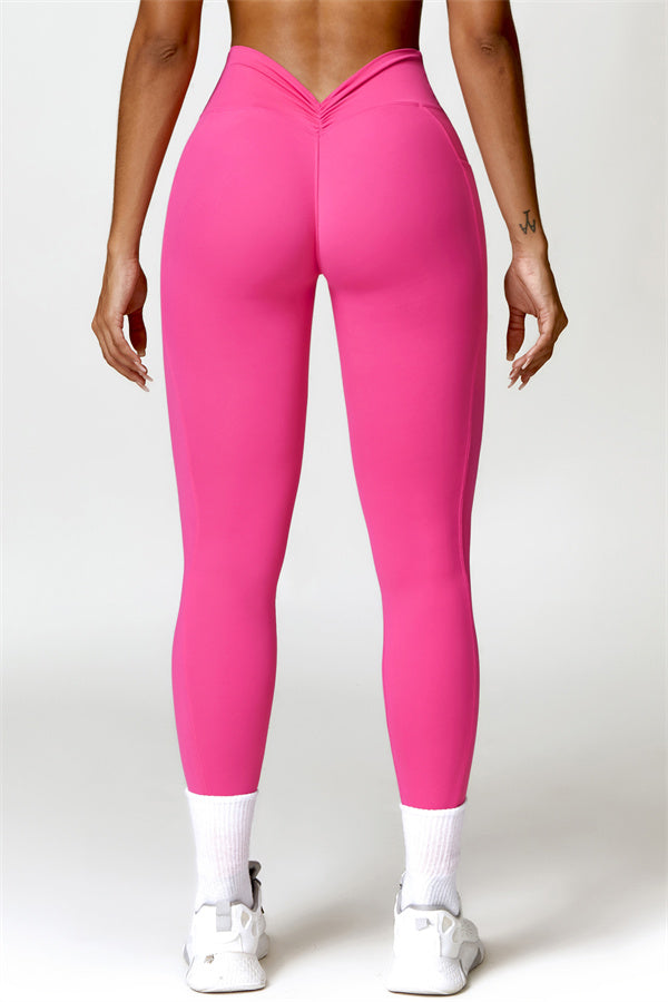 Ruched Back Pocket Leggings