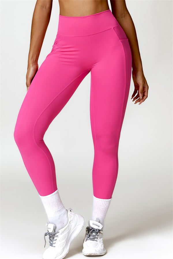 Ruched Back Pocket Leggings