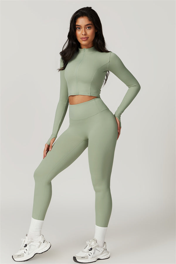 Premium Seamless 3-Piece Activewear Set