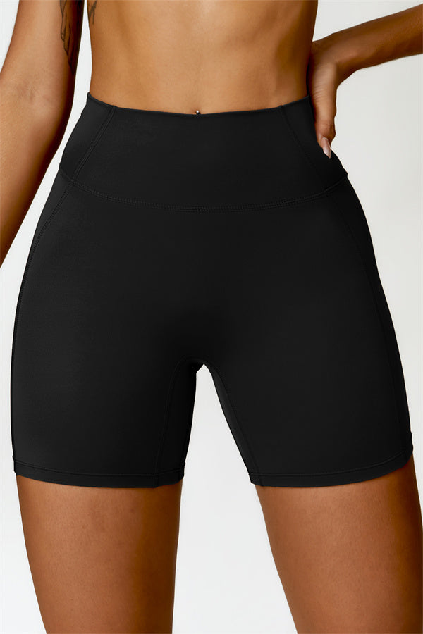 High-Waisted Sculpting Active Shorts