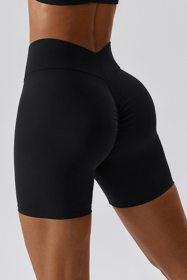 V-Waist Sculpting Workout Shorts