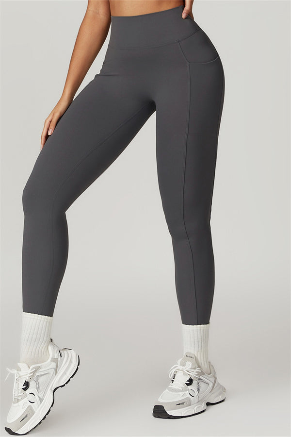 Ruched Back Pocket Leggings
