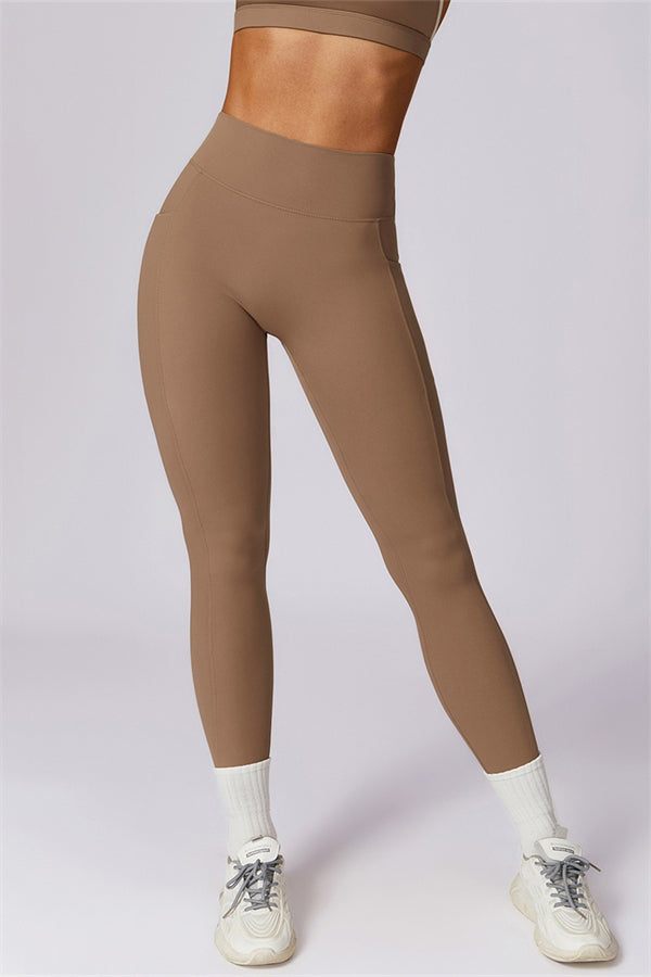 Ruched Back Pocket Leggings