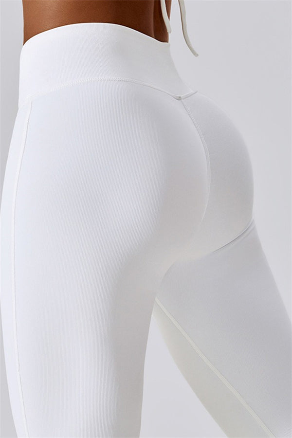 Flared High-Waist Sculpt Leggings