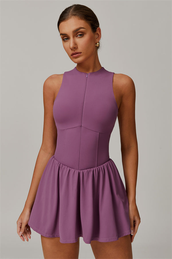 Sleek A-Line Performance Tennis Dress