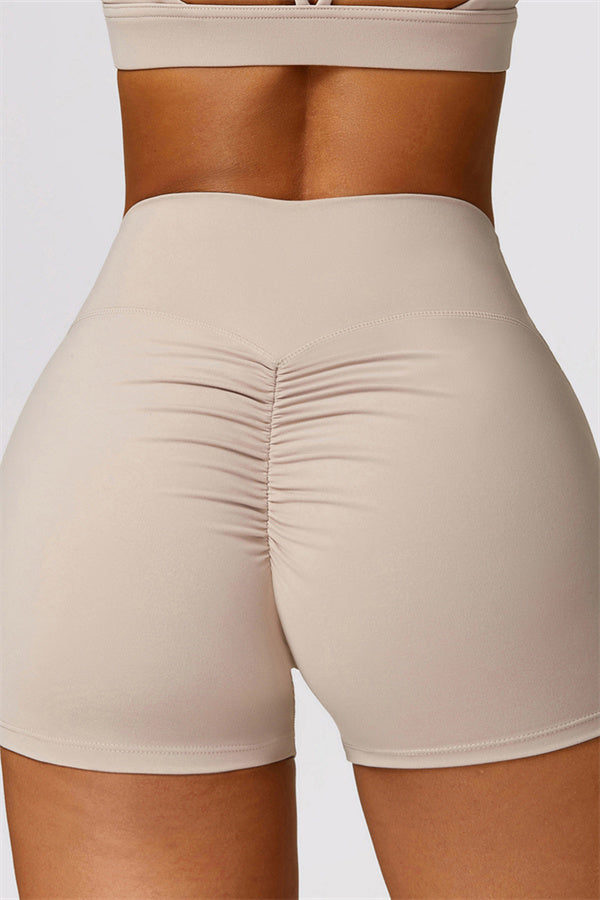 Sculpting High-Waist Active Shorts