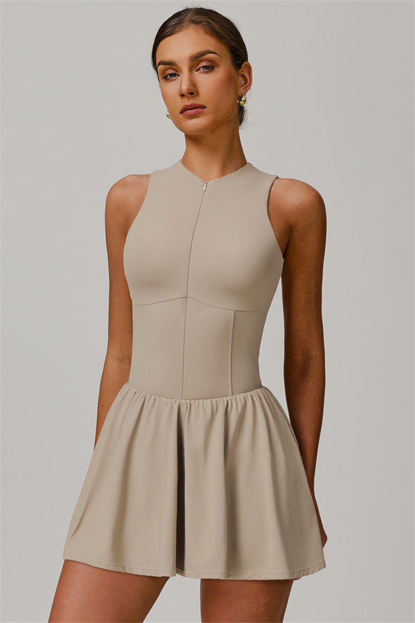 Sleek A-Line Performance Tennis Dress