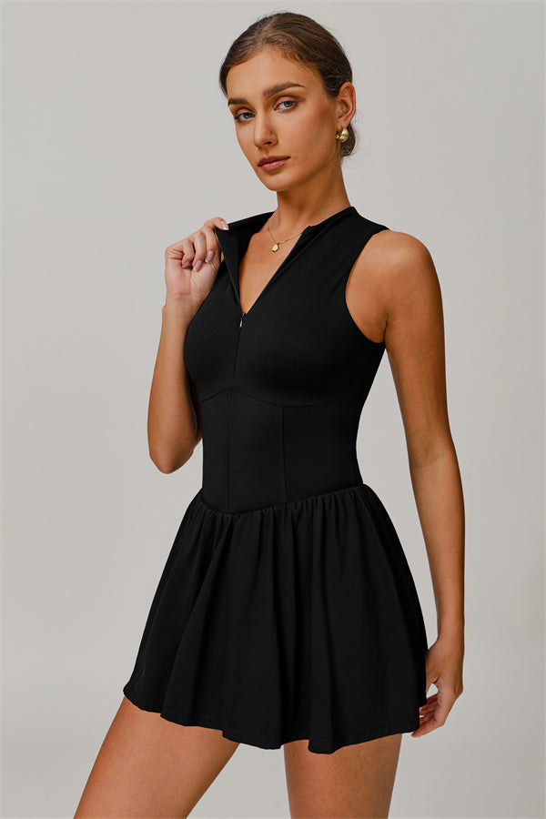 Sleek A-Line Performance Tennis Dress