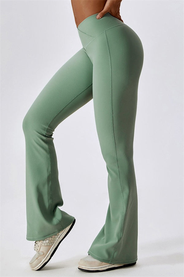 Flared High-Waist Sculpt Leggings