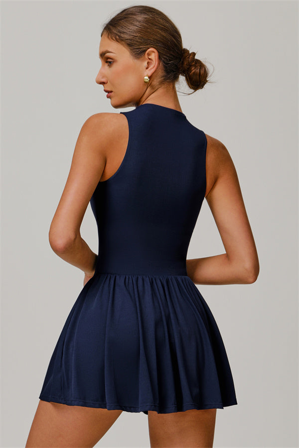 Sleek A-Line Performance Tennis Dress