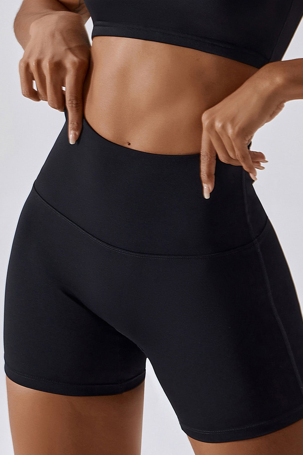 Seamless Peach Lift Workout Shorts