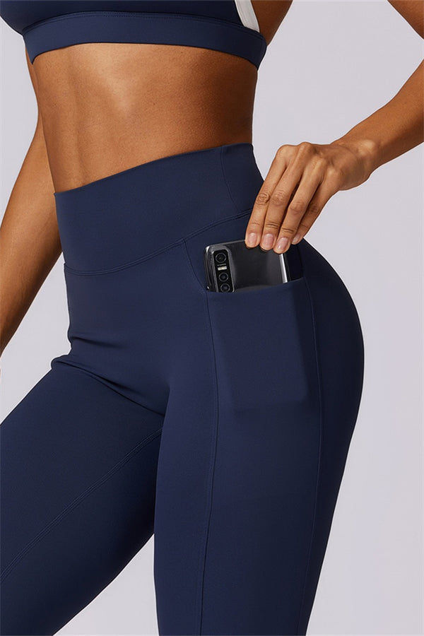 Ruched Back Pocket Leggings