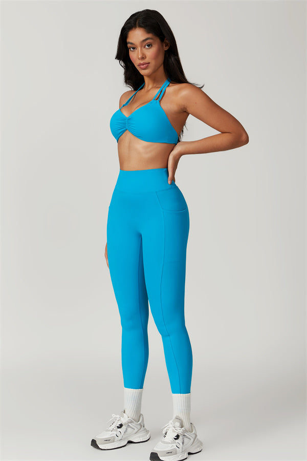 Ruched Back Pocket Leggings