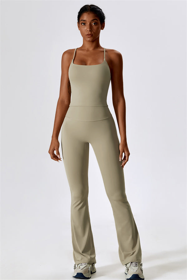 Extended Cross-Back Sports Bra