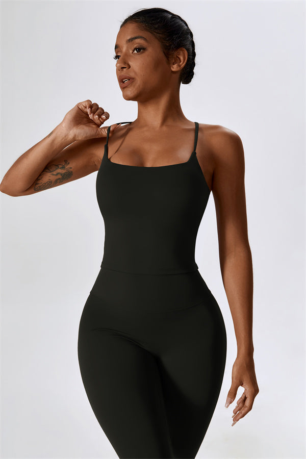 Extended Cross-Back Sports Bra