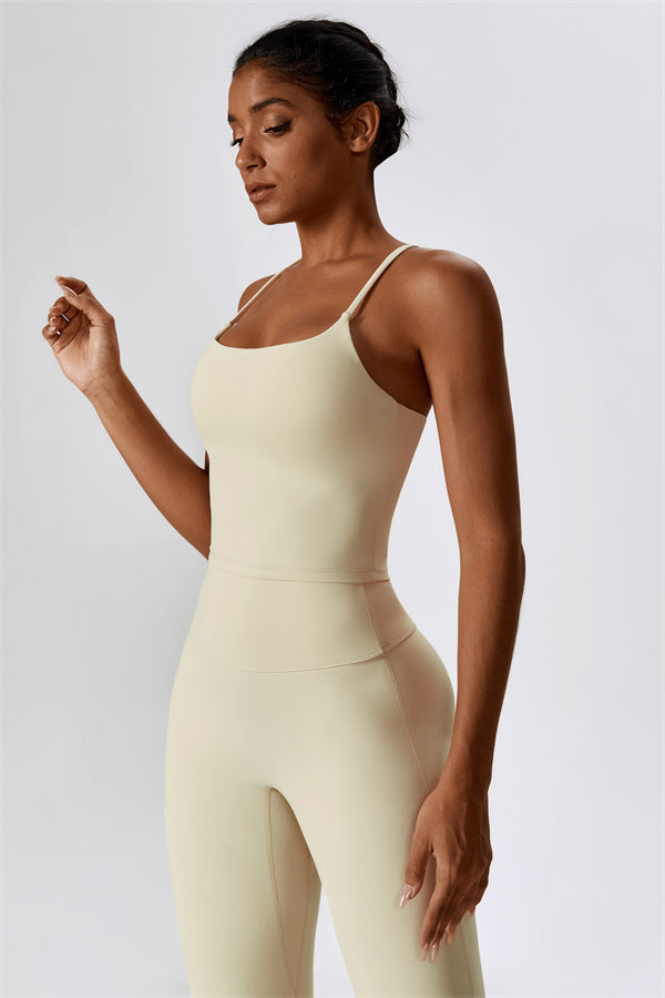 Extended Cross-Back Sports Bra