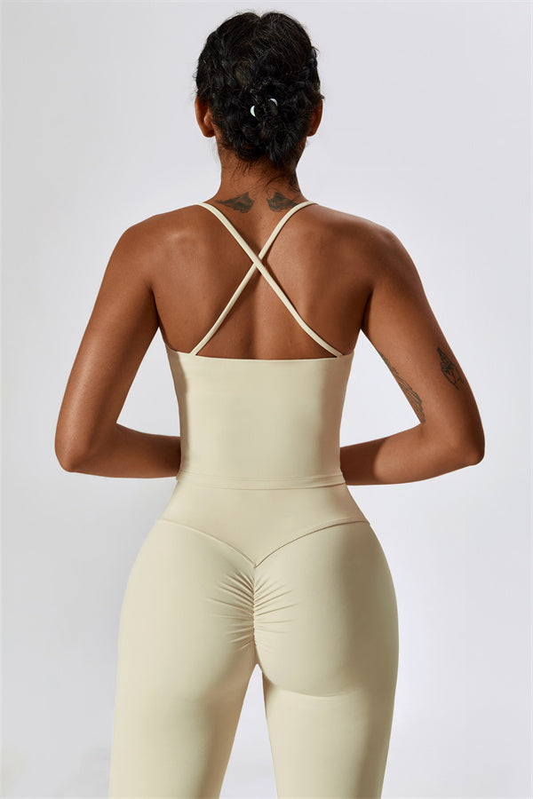 Extended Cross-Back Sports Bra